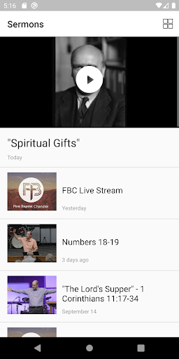 First Baptist Chandler Screen 3