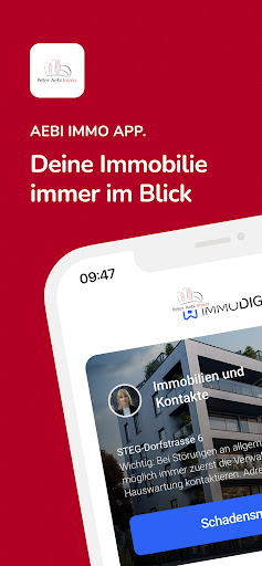 Android application Aebi Immo screenshort