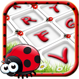 Ladybug Keyboard Theme - Cute Keyboard Designs icon