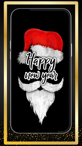 Android application happy new year 2025 wallpaper screenshort