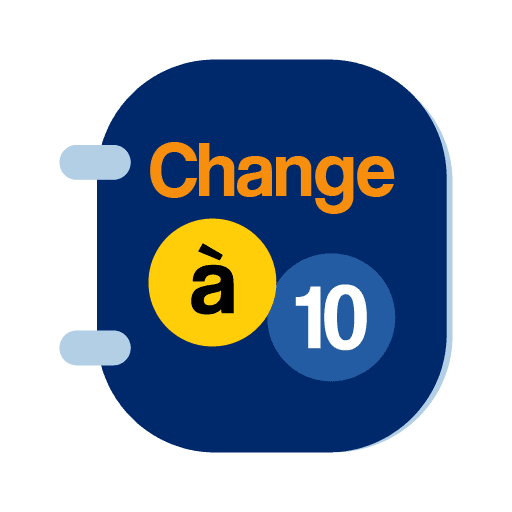Change à 10 (Migrez vos numéro logo