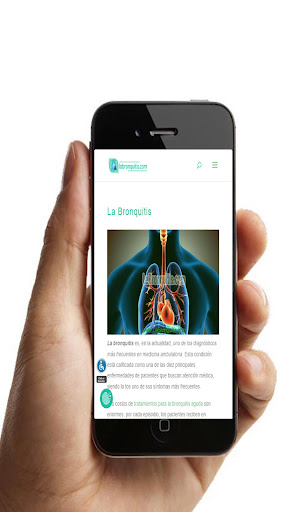 Android application Bronquitis screenshort