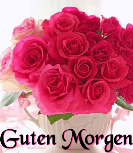 Guten Morgen Blumen GIF