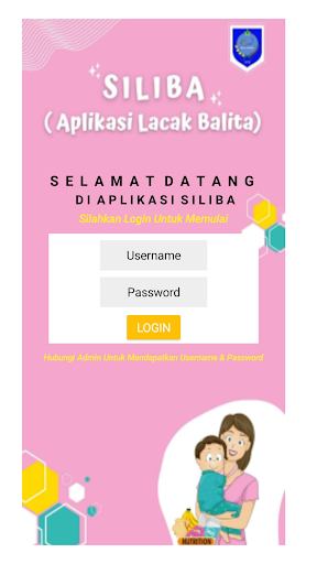 SILIBA (APLIKASI LACAK BALITA) Screen 2