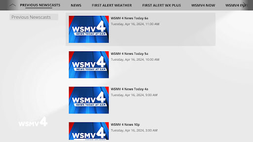 Screenshot of WSMV 4