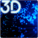 Blue Particles Live Wallpaper