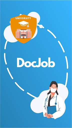 Android application Docjob - Doctor's Job Platform screenshort