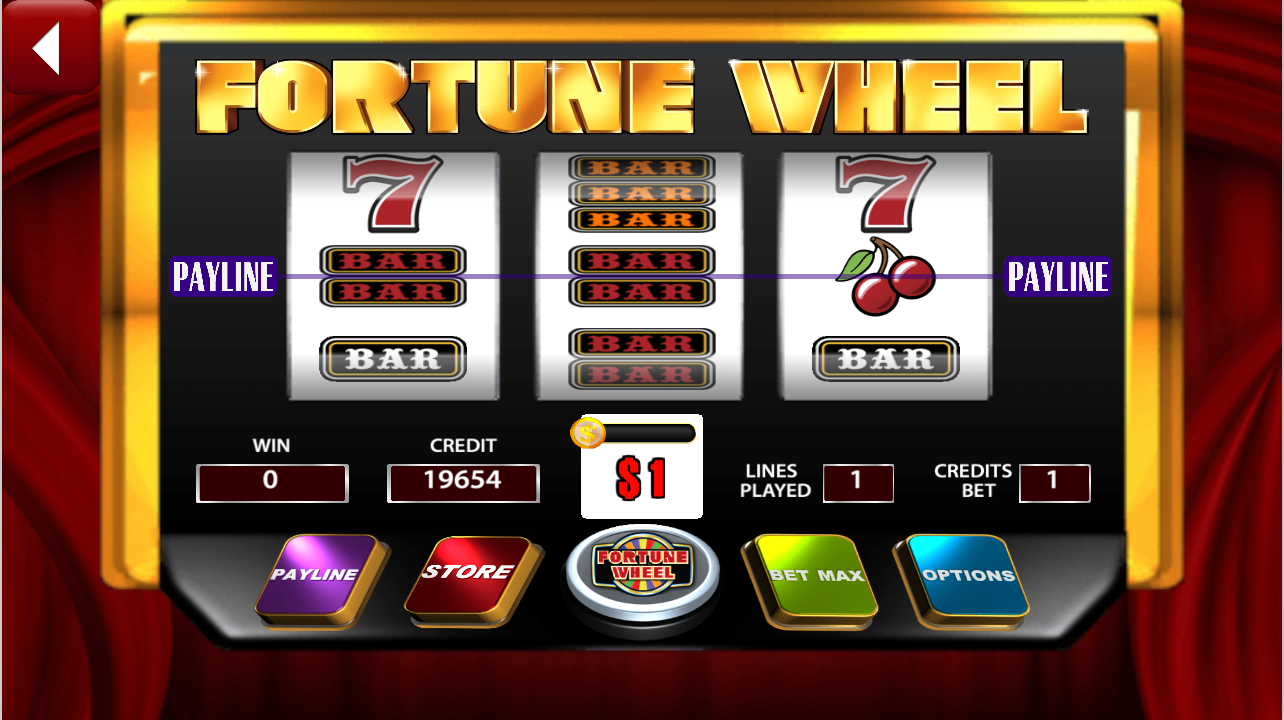 Android application Fortune Wheel Casino Slots screenshort