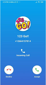 Screenshot 4 Call 123 Go Challenge Video &  android