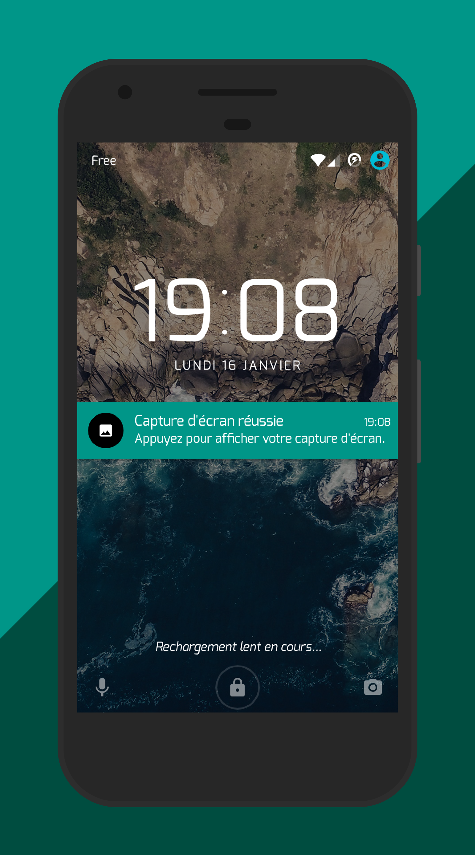 Android application LineUI - CM13 CM12 Theme screenshort