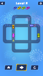 Car puzzle: Traffic loop