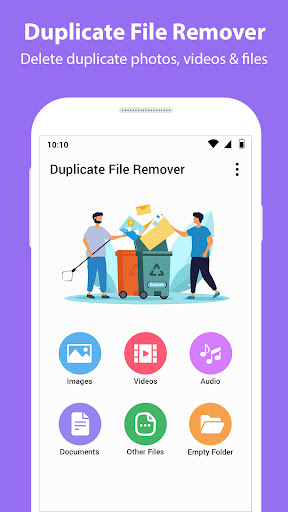 Android application Filesy: Duplicate File Cleaner screenshort