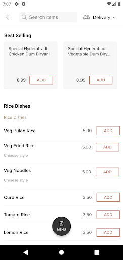 Yummy Hyderabadi Biriyani