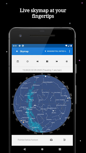 Screenshot of SkyWiki - world of astronomy