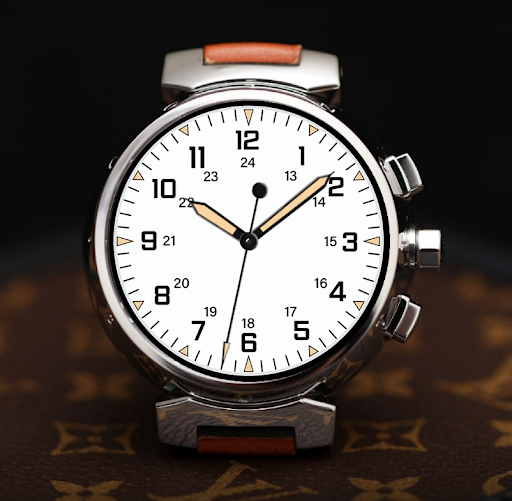 HJ Hamilton KHAKI Style 시계 화면