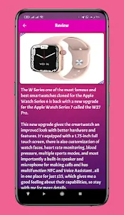 smartwatch iwo w27 pro guide