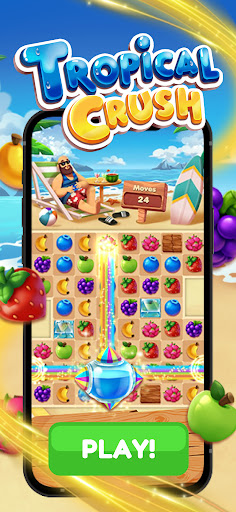 Tropical Crush by GAMEE androidhappy screenshots 1