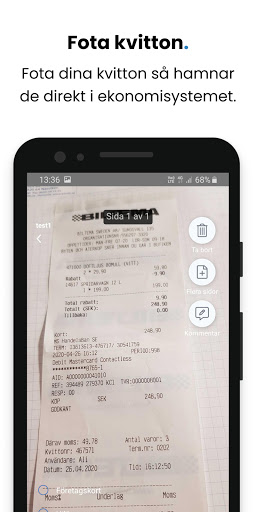 Global Redovisning Screen 2
