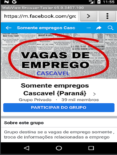 Somente Empregos Cascavel Screen 2