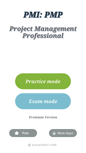 Android application PMP Certification Exam screenshort