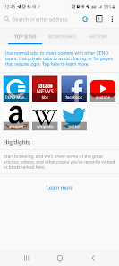 CENO Browser: Share the Web screenshots 2