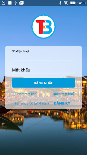 Android application Taxi Thu Bồn screenshort