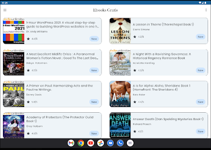Ebooks for Kindle Screenshot