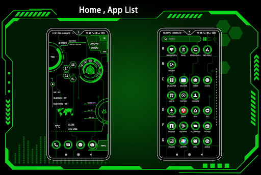 Hi-tech Circuit Launcher Pro screenshot 2