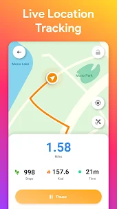 GPS Podomètre: Compteur de Pas