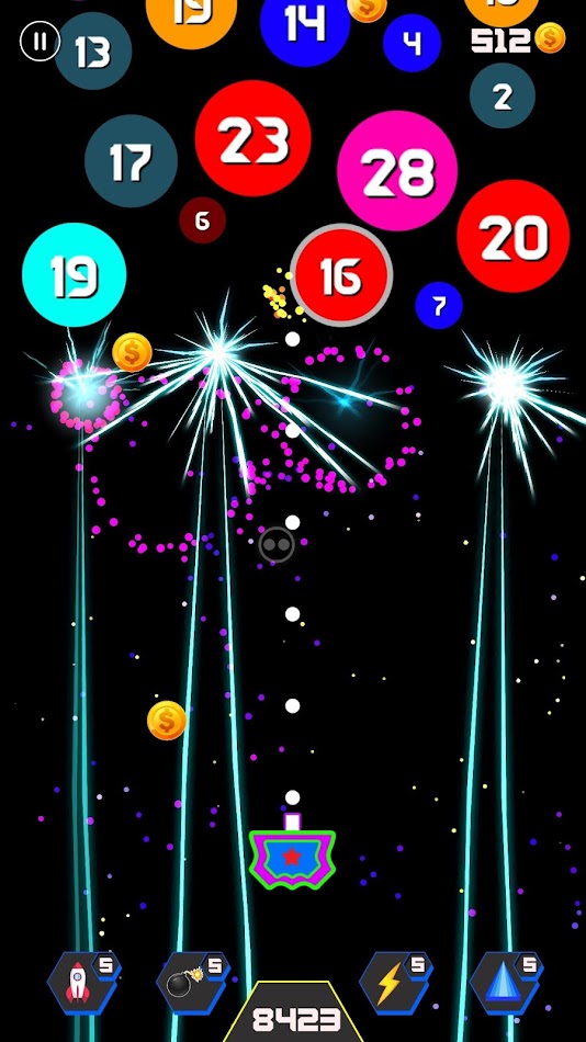 #3. Ball Shooter : 2 minute Game (Android) Podle: Tomato Technologies LLP