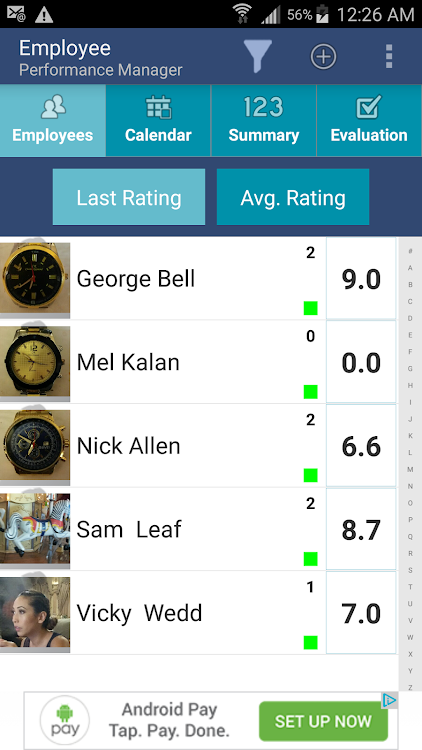 Performance Evaluation Manager - 7.3.112 - (Android)