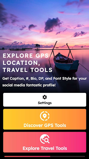 GPS Travel Tools GPS Location Screen 2