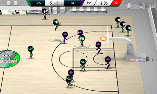 Stickman Basketball Mod Apk latest version Unlimited 4