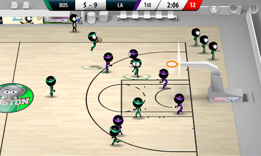 Stickman Basketball 2017 1.1.4 Apk + Mod 4