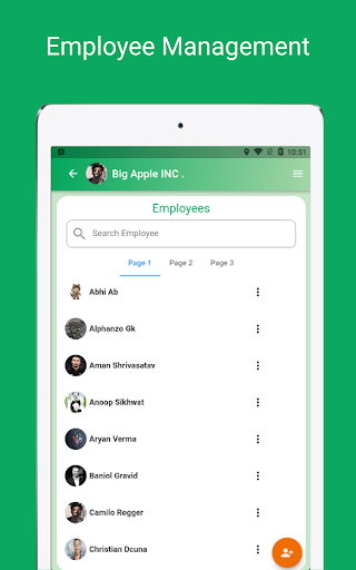 Screenshot of Payroll App for Employers, HRM