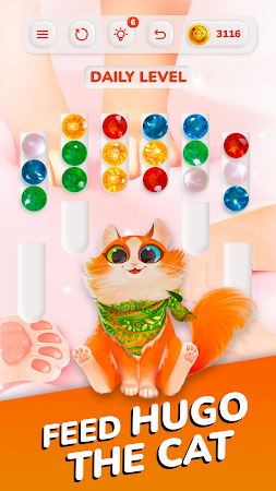 Game screenshot Dazzly Sort: Diamond Puzzle apk download