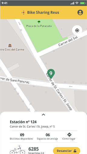 Bike Sharing Screen 3