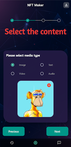 Android application NFT Maker - Token Creator screenshort
