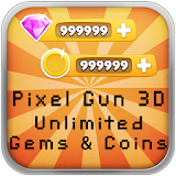 Coins For Pixel Gun 3D Prank icon