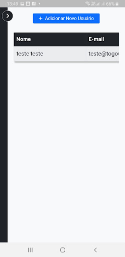 Android application ToGov screenshort
