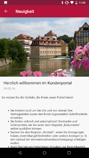 Android application Kundenportal Joseph-Stiftung screenshort