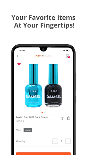 NuRevolution Shop Screen 3
