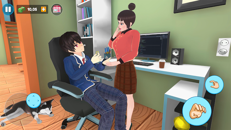 Anime Mother Sim 3d: Mom Games - New - (Android)