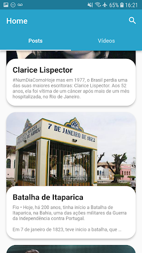 Android application Tudo Nosso screenshort