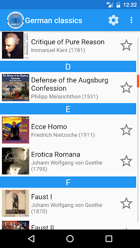 AudioBooks: German classics Screen 2