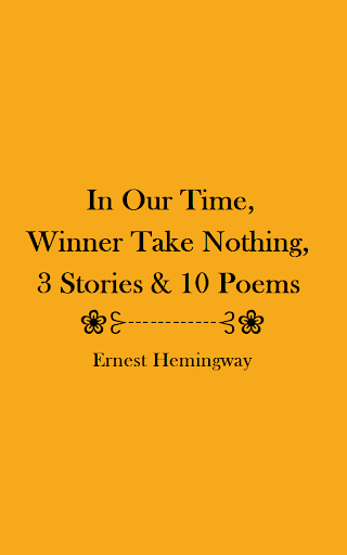 In Our Time, Ten Poems - eBook