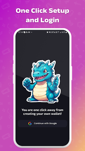 Android application Kaiju Wallet screenshort