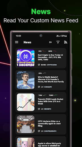 The Crypto App: News & Alerts - Finance - apps
