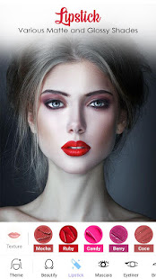 Face Makeup Camera - Beauty Makeover Photo Editor  APK screenshots 4