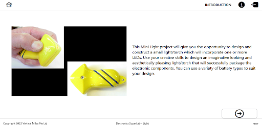 Android application Light screenshort
